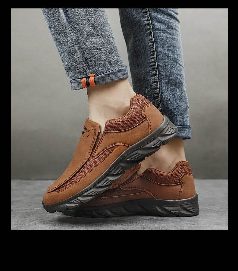 Arlen Flex™ Leather Loafer Sneakers - Image 14