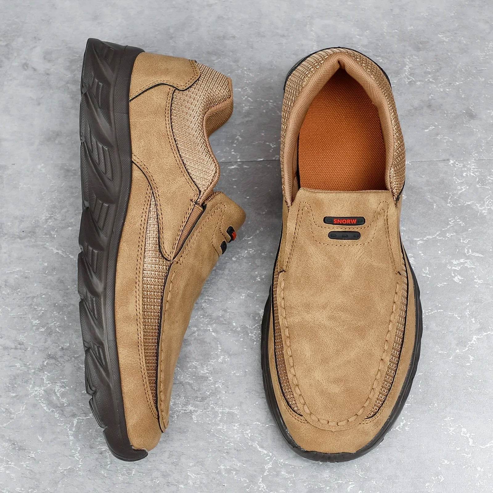 Arlen Flex™ Leather Loafer Sneakers - Image 5
