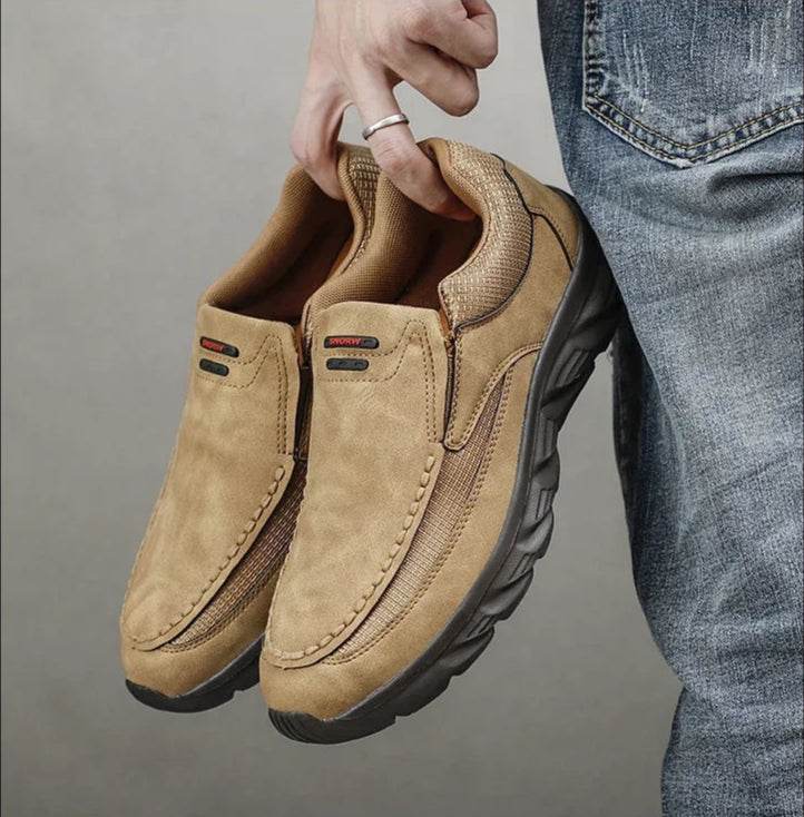 Arlen Flex™ Leather Loafer Sneakers - Image 6