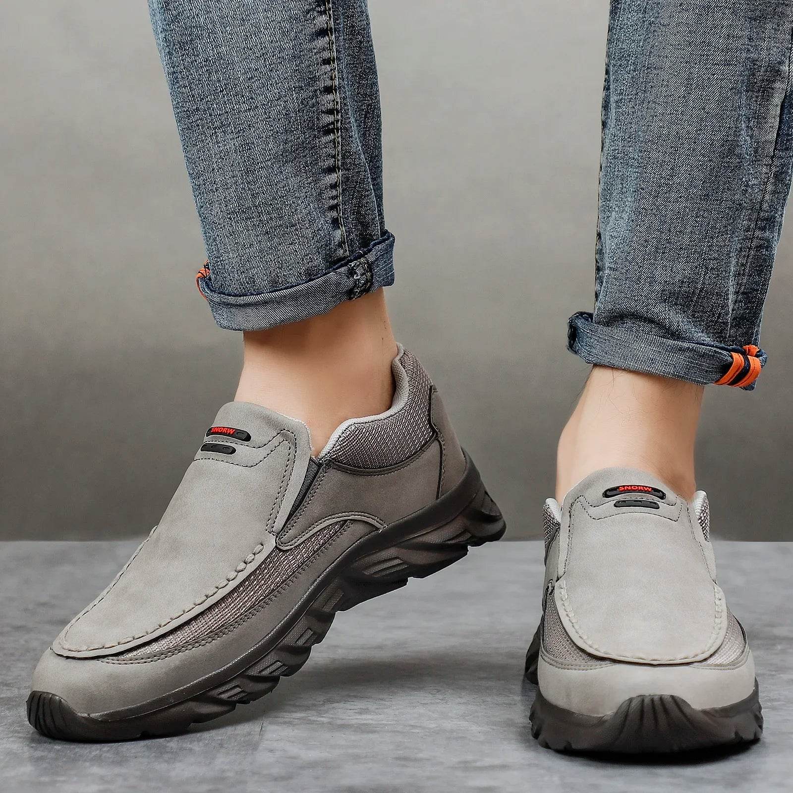 Arlen Flex™ Leather Loafer Sneakers - Image 8