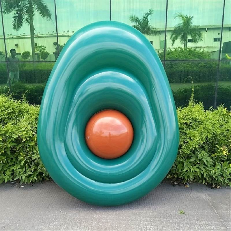 Avocado Pool Float with Removable Pit  - Image 11