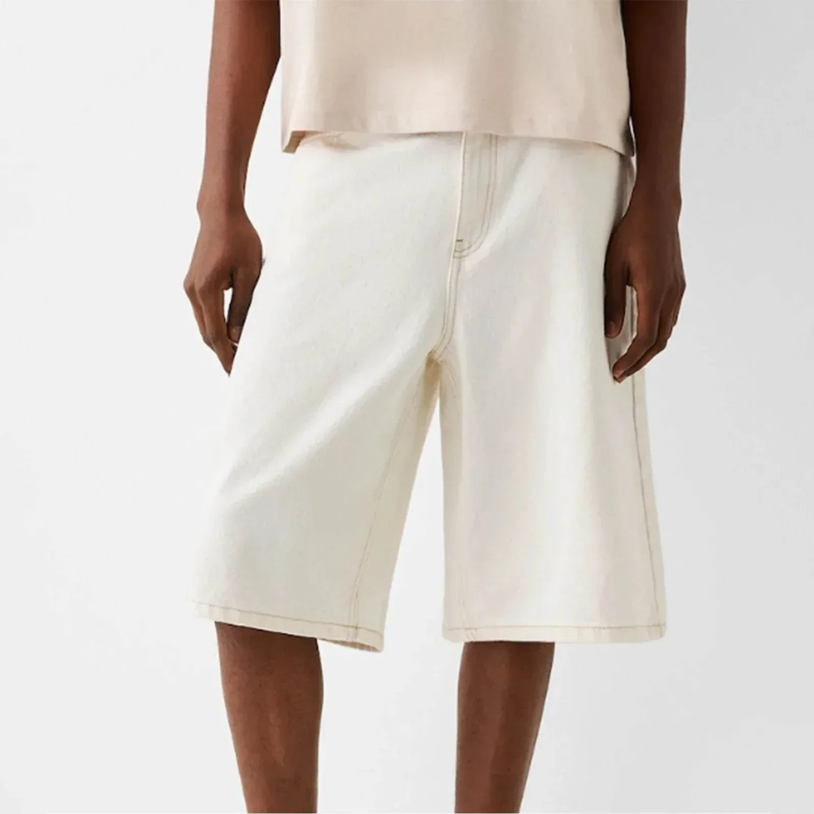 Baggy Vintage Wash Jorts - Image 11