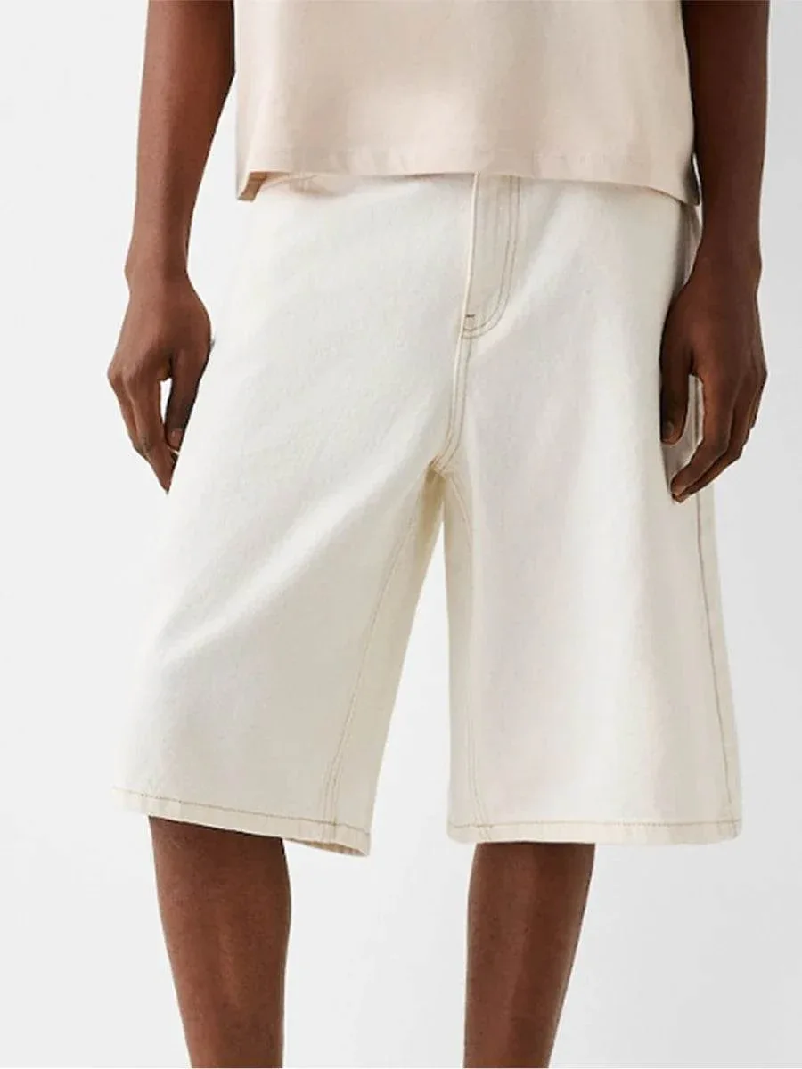 Baggy Vintage Wash Jorts - Image 3