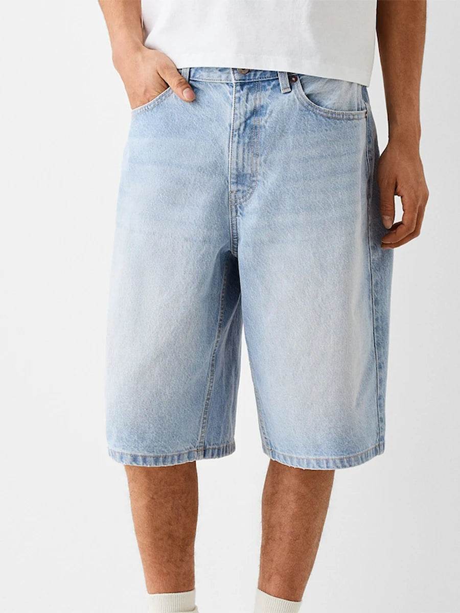 Baggy Vintage Wash Jorts - Image 4