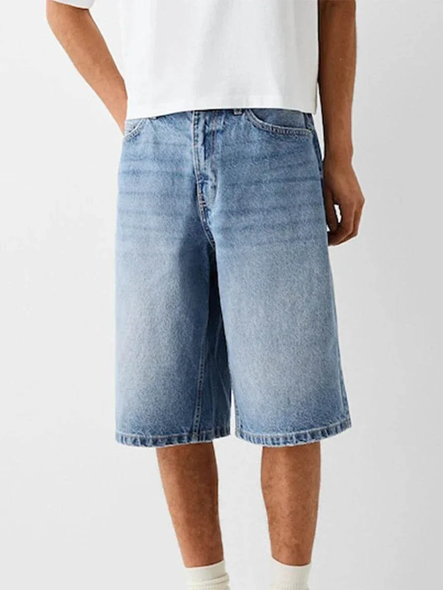 Baggy Vintage Wash Jorts - Image 7