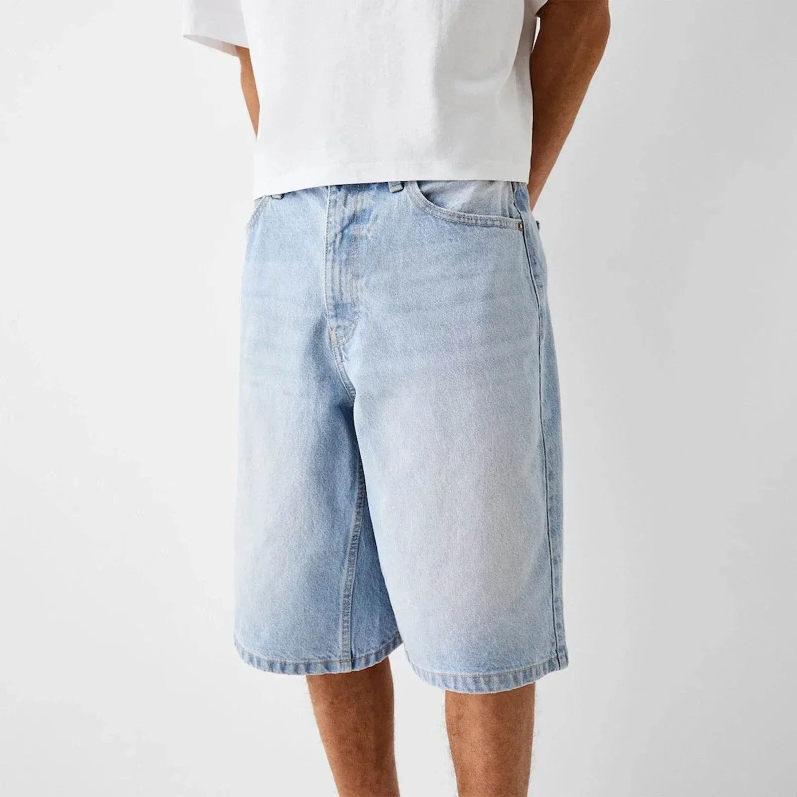 Baggy Vintage Wash Jorts - Image 8