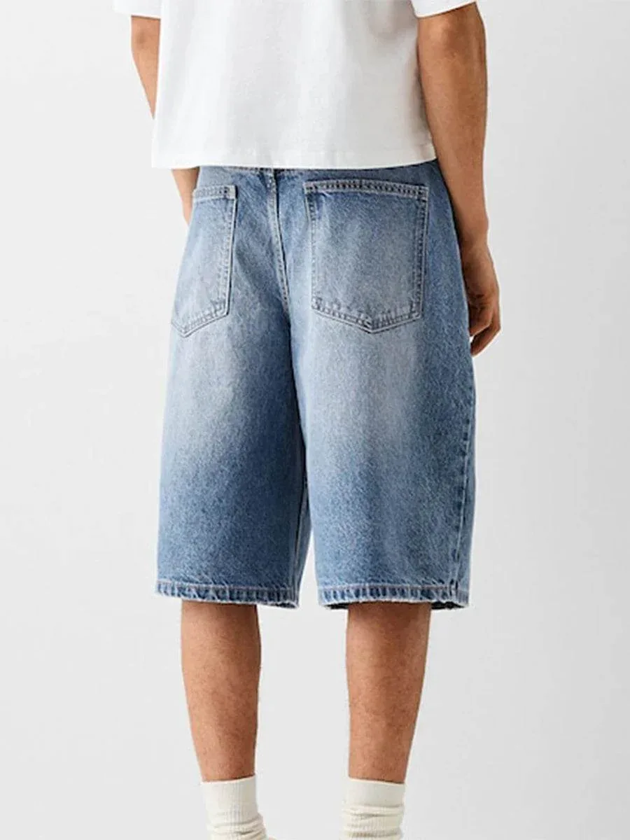 Baggy Vintage Wash Jorts - Image 9