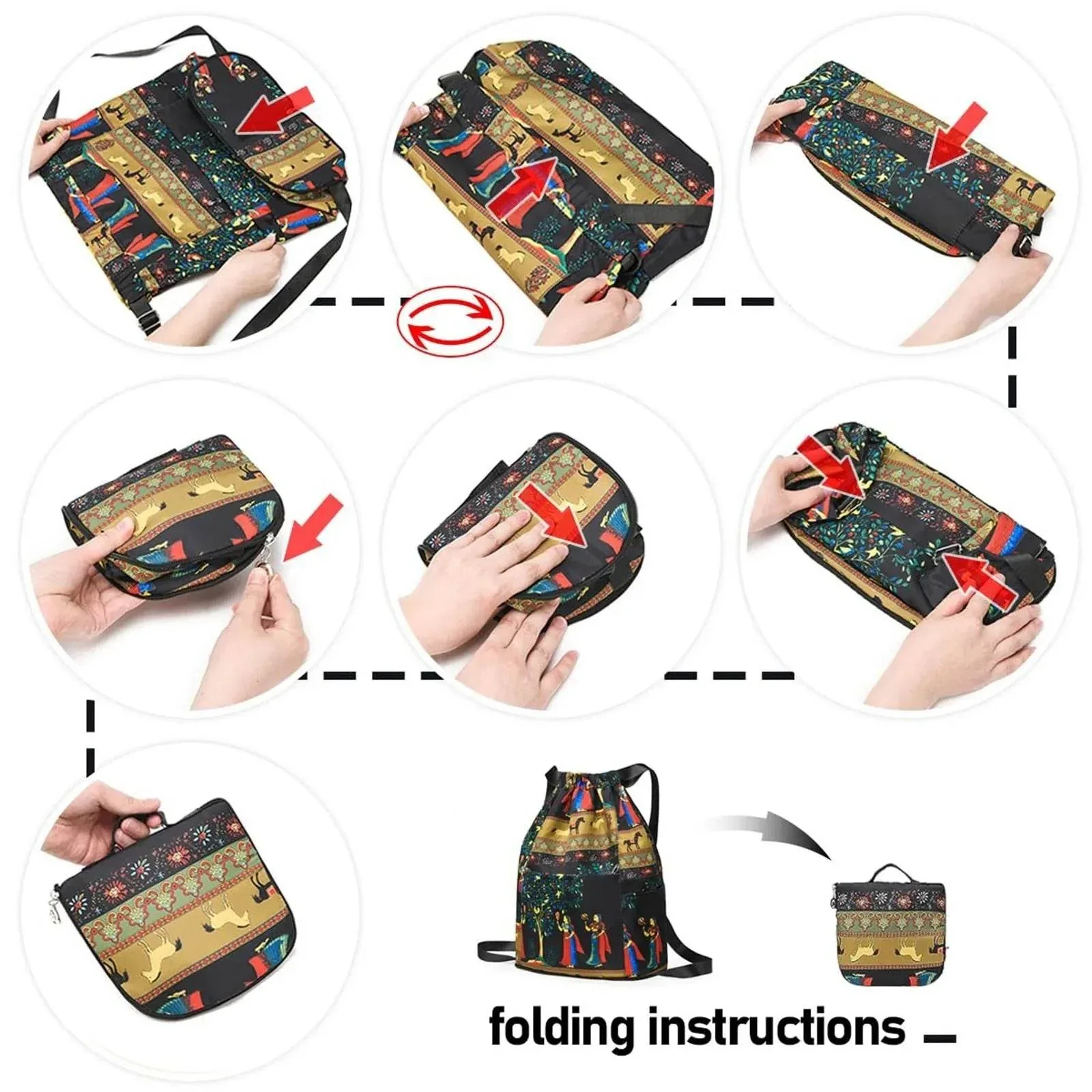 Foldable Pocket Backpack - Image 18