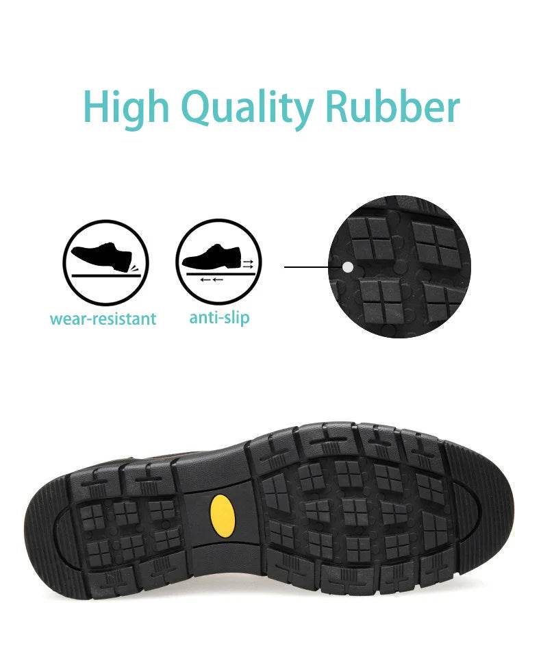 Genuine Leather Casual Shoes For Men Flat Platform Walking Shoes Outdoor Footwear Loafers Breathable Sneakers Handmade Shoes - Image 21