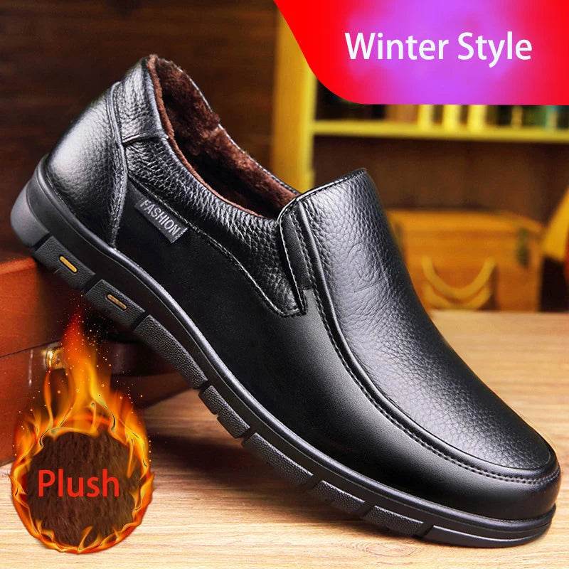 Genuine Leather Casual Shoes For Men Flat Platform Walking Shoes Outdoor Footwear Loafers Breathable Sneakers Handmade Shoes - Image 29