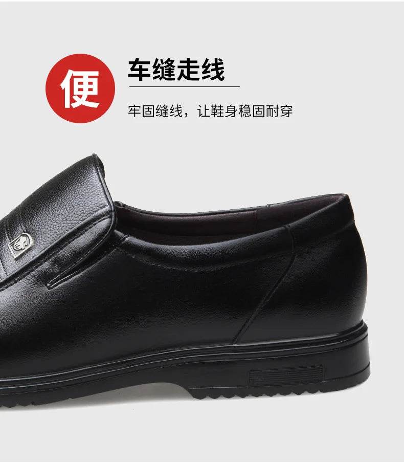 Leather Men Formal Shoes Luxury Brand 2025 Men's Loafers Dress Moccasins Breathable Slip on Black Driving Shoes Plus Size 38-46 - Image 19