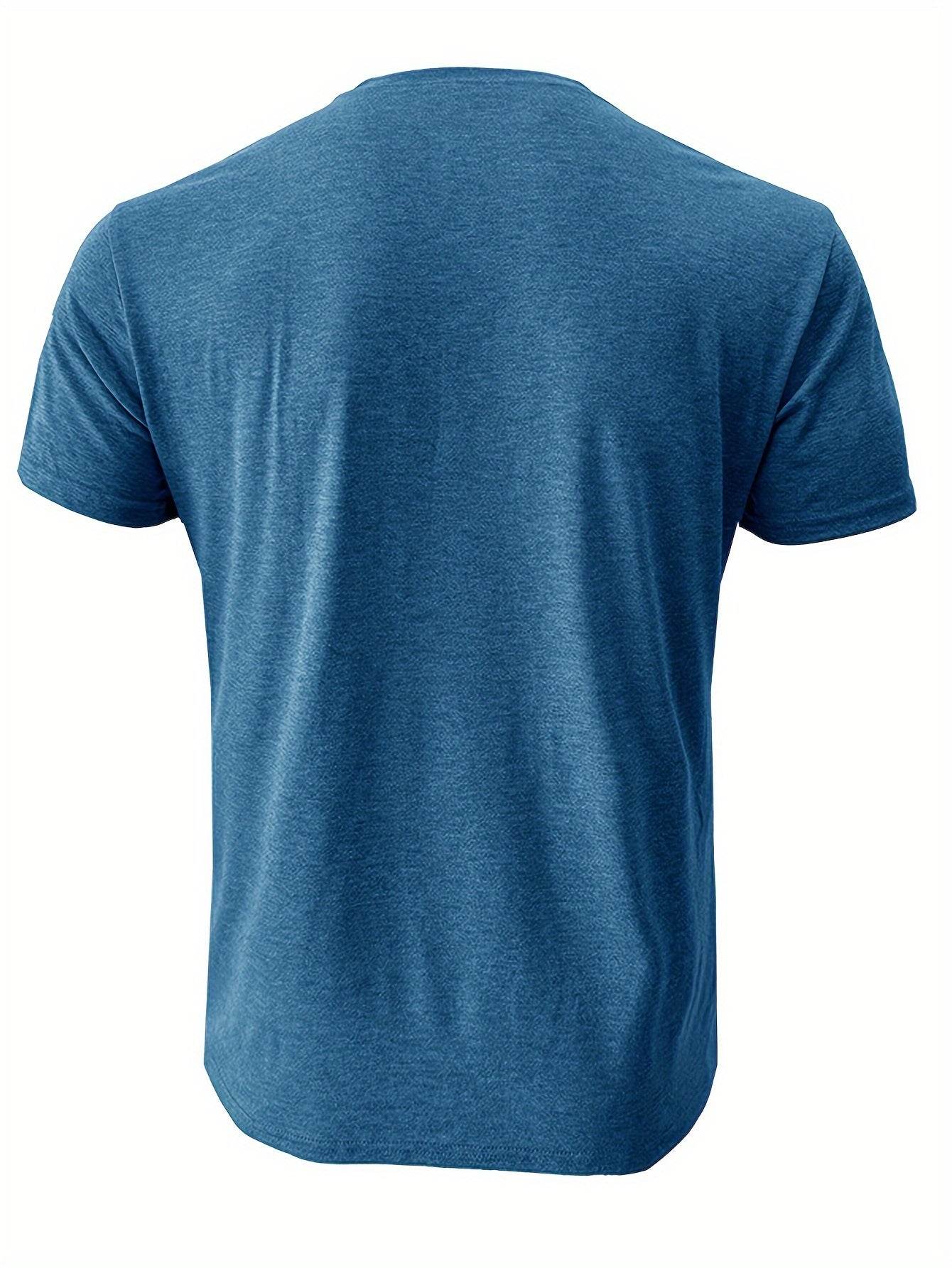 Men's Classic Cotton Blend Henley Tee - Image 10