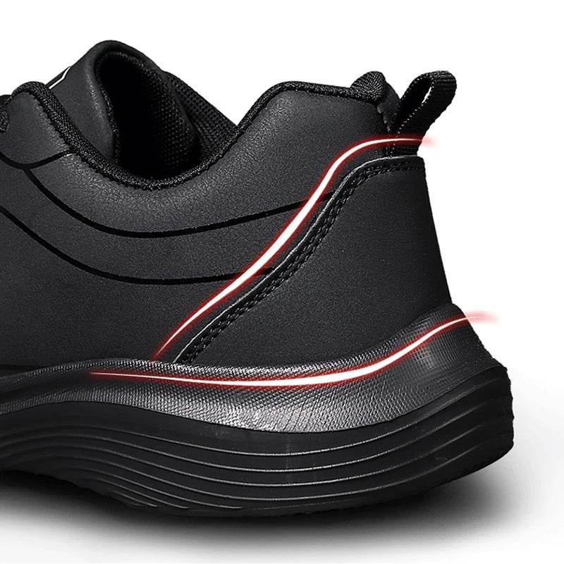 New Men Running Shoes Winter Warm Male Sneakers Anti-slip Breathable Men's Walking Shoes Lace Up Soft Casual Shoes Lightweight - Image 3