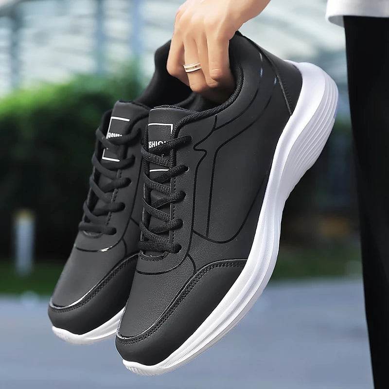 New Men Running Shoes Winter Warm Male Sneakers Anti-slip Breathable Men's Walking Shoes Lace Up Soft Casual Shoes Lightweight - Image 4