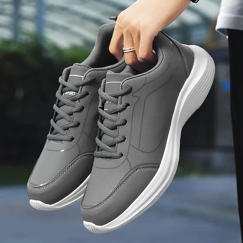 New Men Running Shoes Winter Warm Male Sneakers Anti-slip Breathable Men's Walking Shoes Lace Up Soft Casual Shoes Lightweight - Image 5