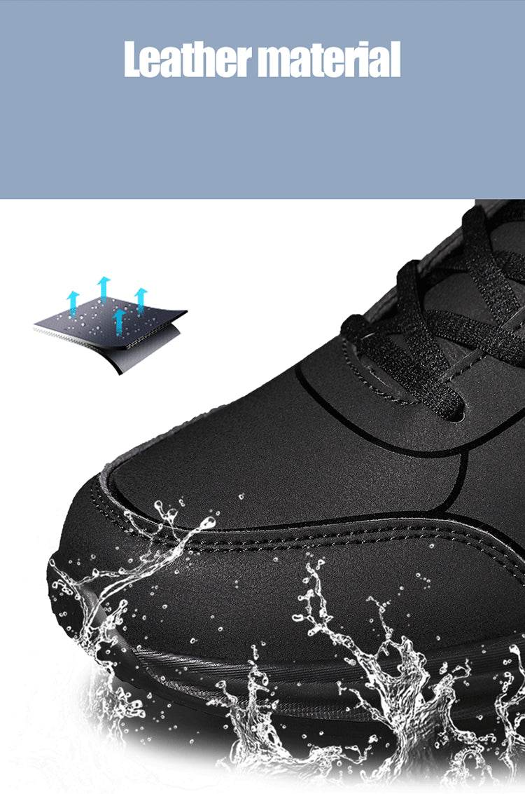 New Men Running Shoes Winter Warm Male Sneakers Anti-slip Breathable Men's Walking Shoes Lace Up Soft Casual Shoes Lightweight - Image 7