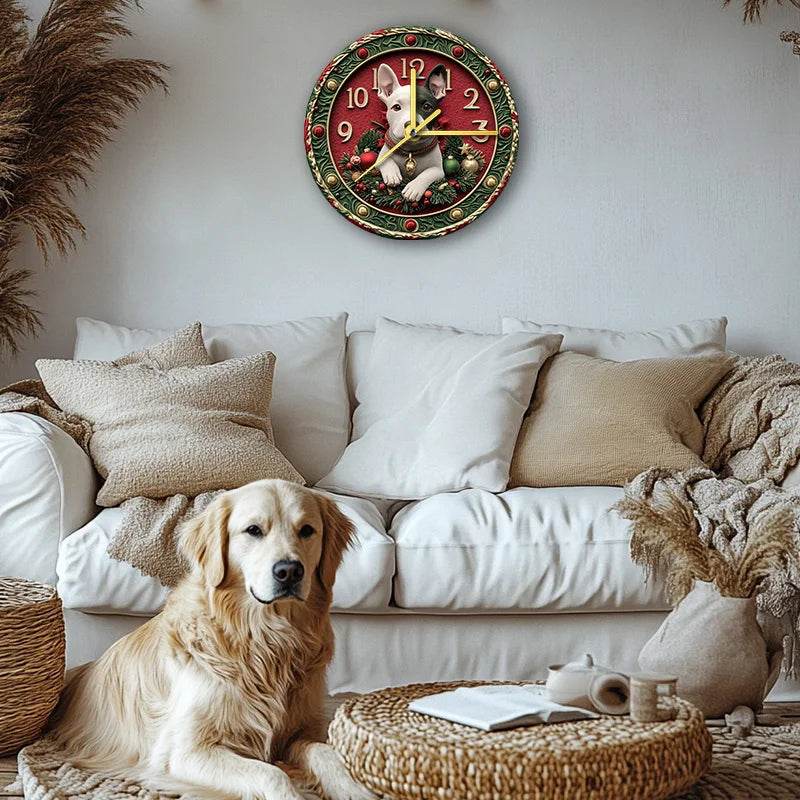Bulldog Silent Wall Clock - Image 7