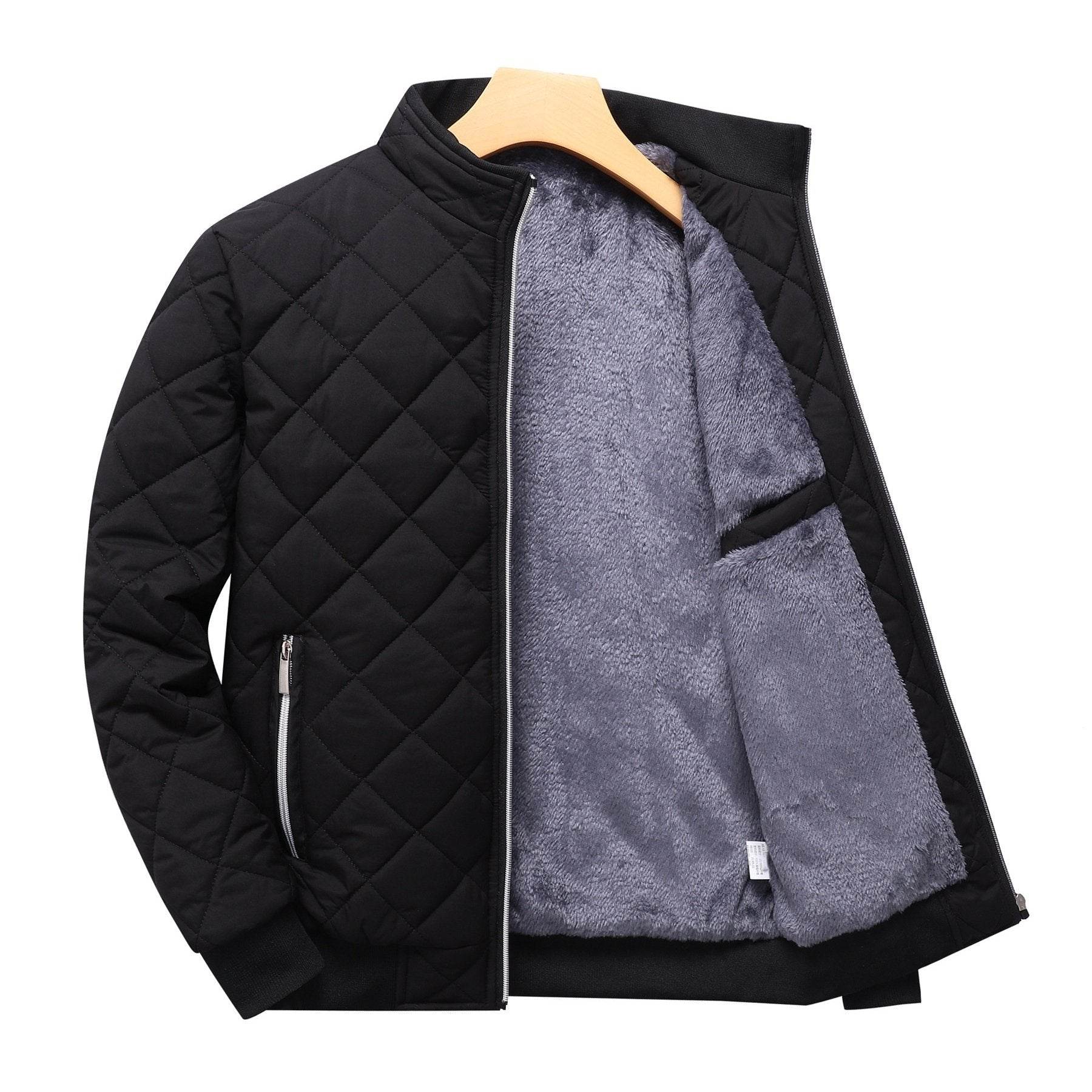 Quilted Fleece-Lined Jacket - Image 9