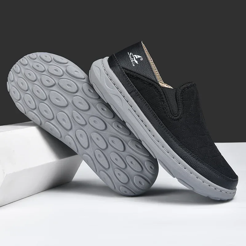 Quilted Slip-On Walking Loafers - Image 5