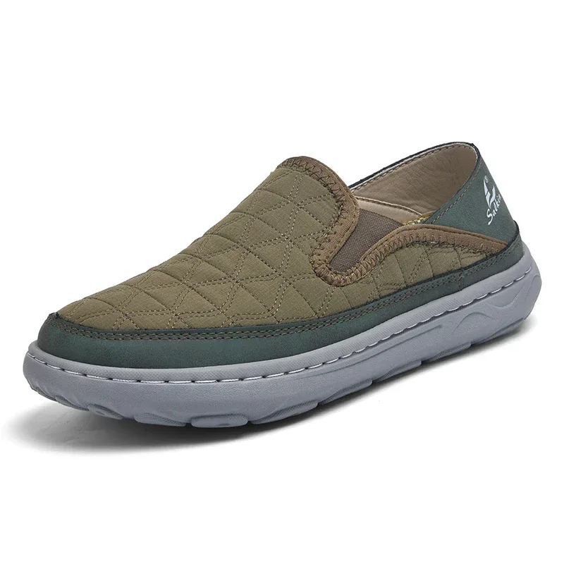 Quilted Slip-On Walking Loafers - Image 8