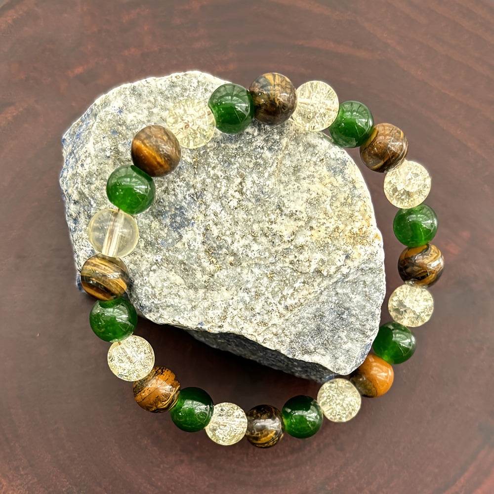 Relaxing Success Enhancing Prosperity & Abundance Wristband - Healing Jewelry Gift for Relaxation and Success - Image 10