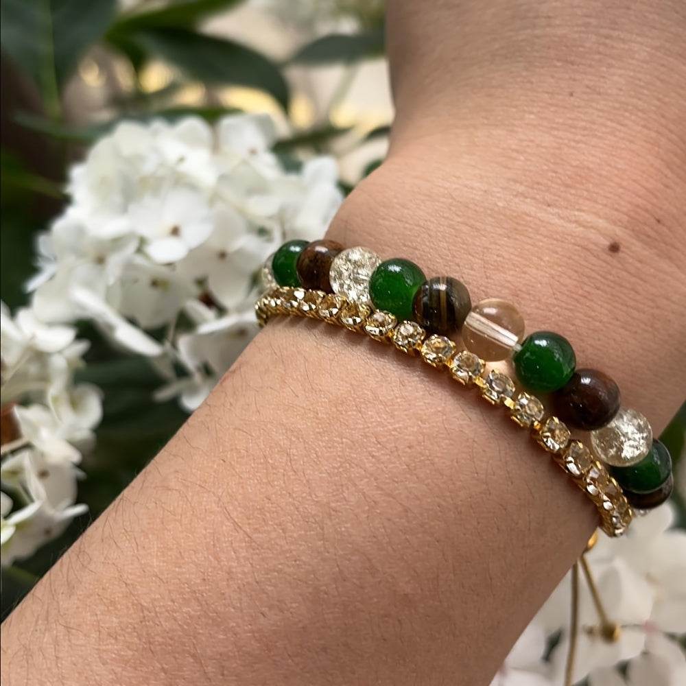Relaxing Success Enhancing Prosperity & Abundance Wristband - Healing Jewelry Gift for Relaxation and Success - Image 11