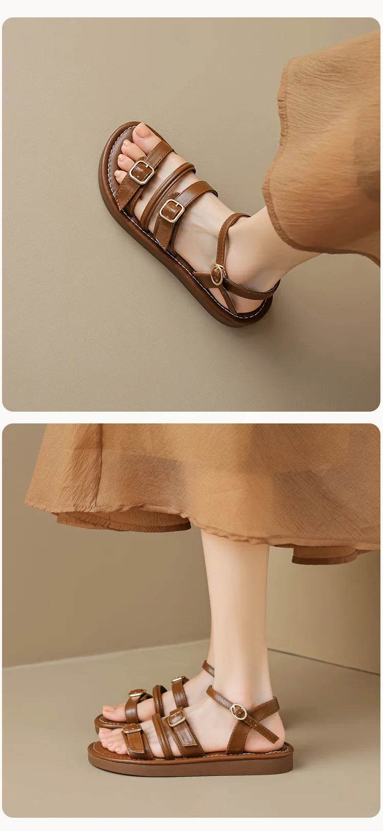 Vesta Leather Sandals - Image 13