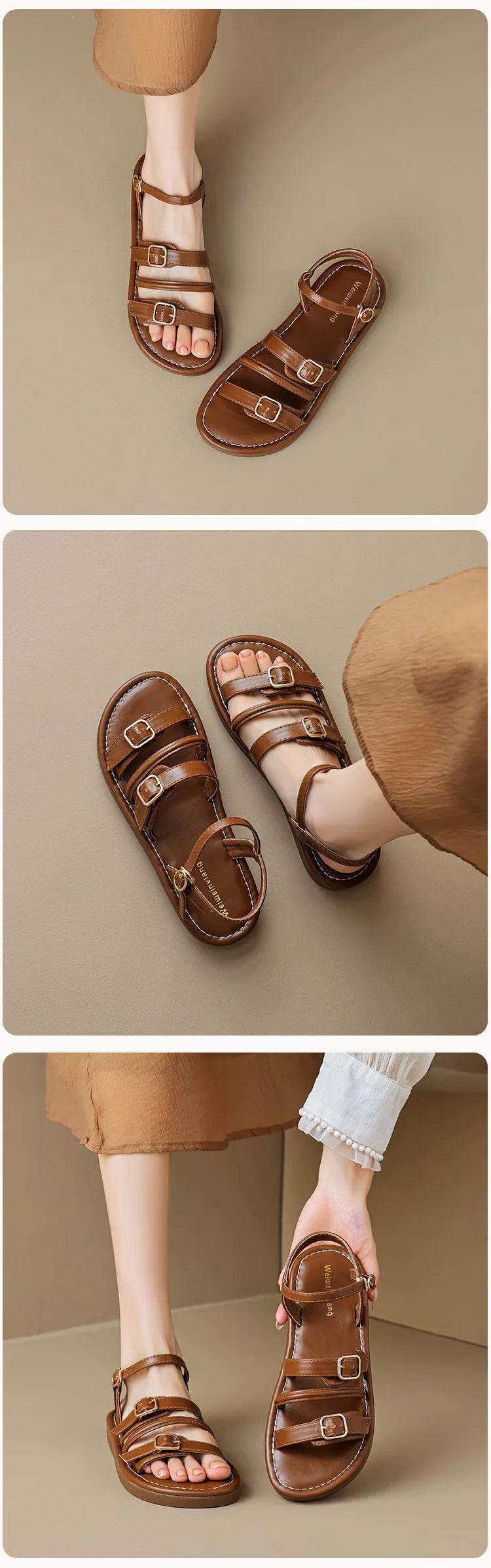 Vesta Leather Sandals - Image 14