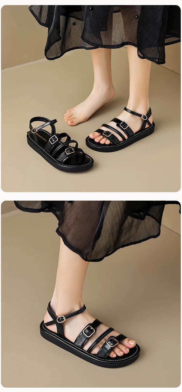 Vesta Leather Sandals - Image 15