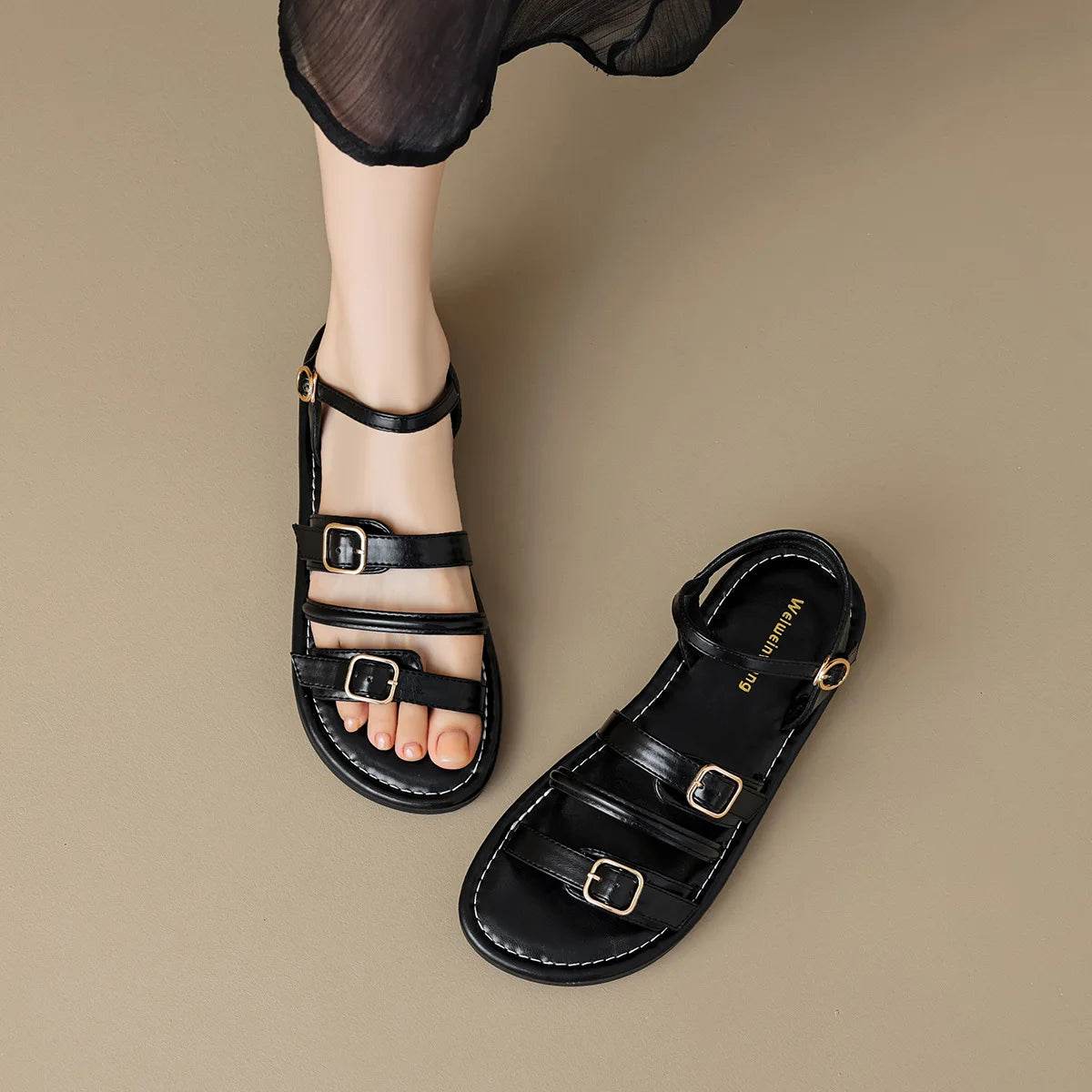 Vesta Leather Sandals - Image 4