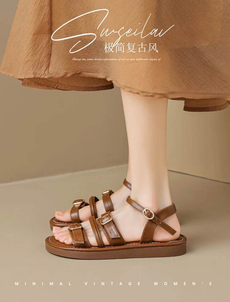 Vesta Leather Sandals - Image 5