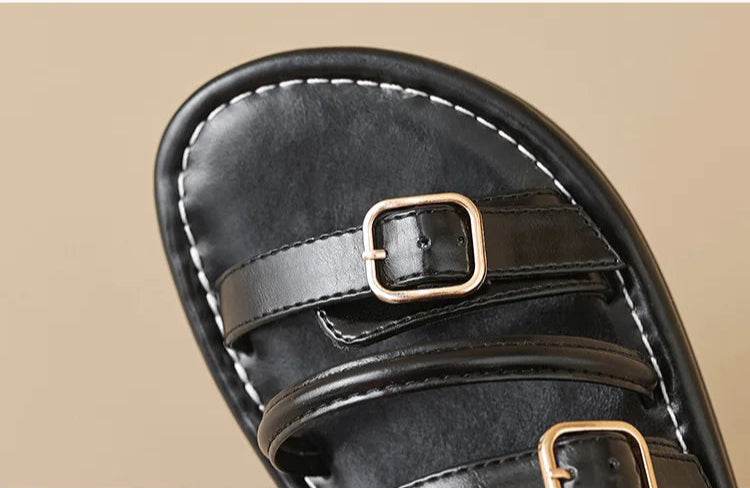 Vesta Leather Sandals - Image 7