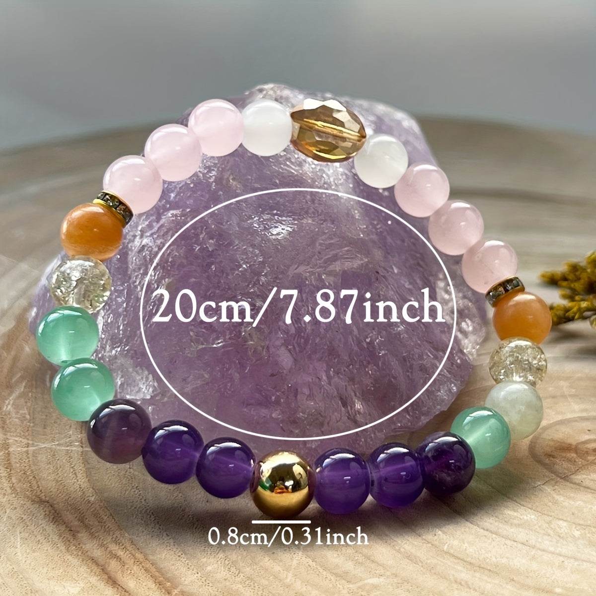 Energy Healing Stone Bracelet – Lucky Charm for Daily Wear - Image 4
